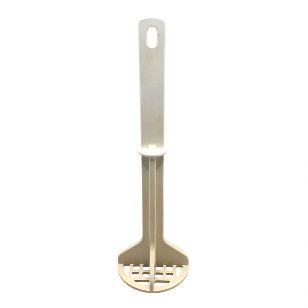 Vintage Good Cook Plastic Potato Masher Off White 10”